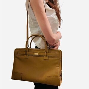 Gucci Kelly Brown Leather Handbag
